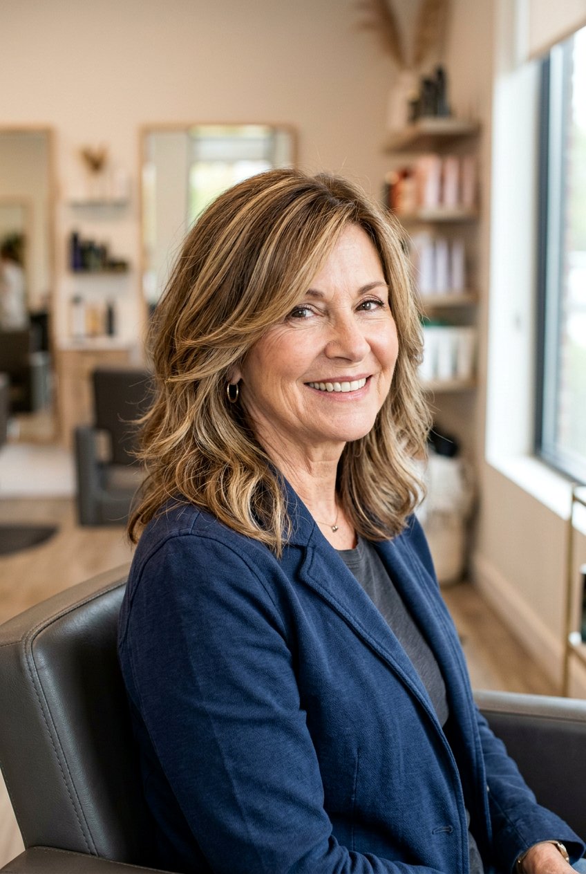 Bronde Blended Haircut Older Women - 20 blonde refresh for older women - 20 blonde refresh for older women