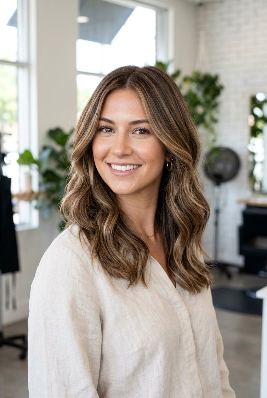 Bronde Full Highlights on Brown Hair - 20 full highlights on brown hair - 20 full highlights on brown hair