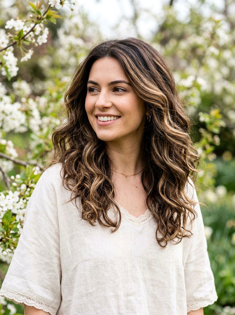 Bronde Highlights For Dark Brown Hair - 20 spring highlights for dark brown hair - 20 spring highlights for dark brown hair