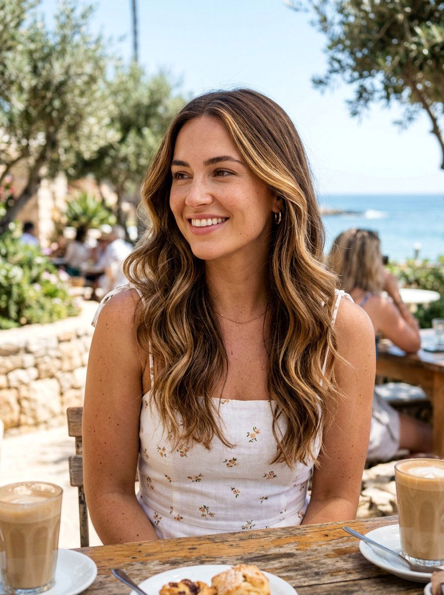 Bronde Highlights On Brown Hair - 20 summer golden brunette highlights - 20 summer golden brunette highlights