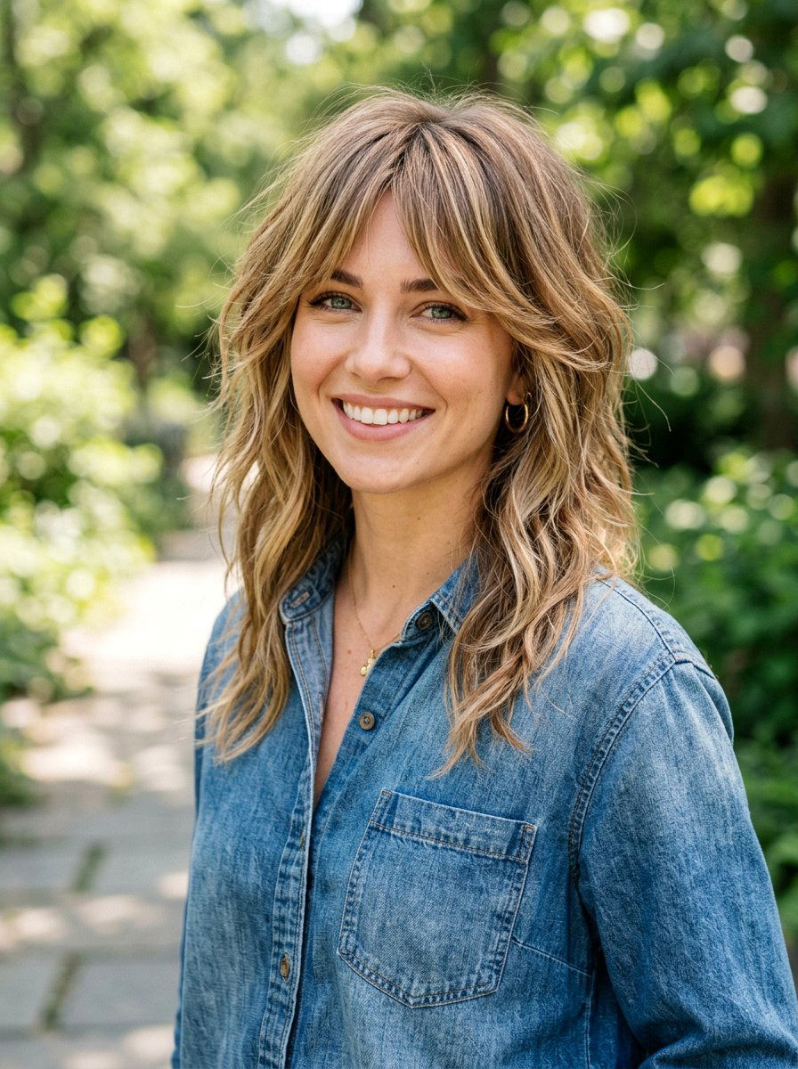 Bronde Shag Haircut - 20 shag hair color ideas for brunettes - 20 shag hair color ideas for brunettes