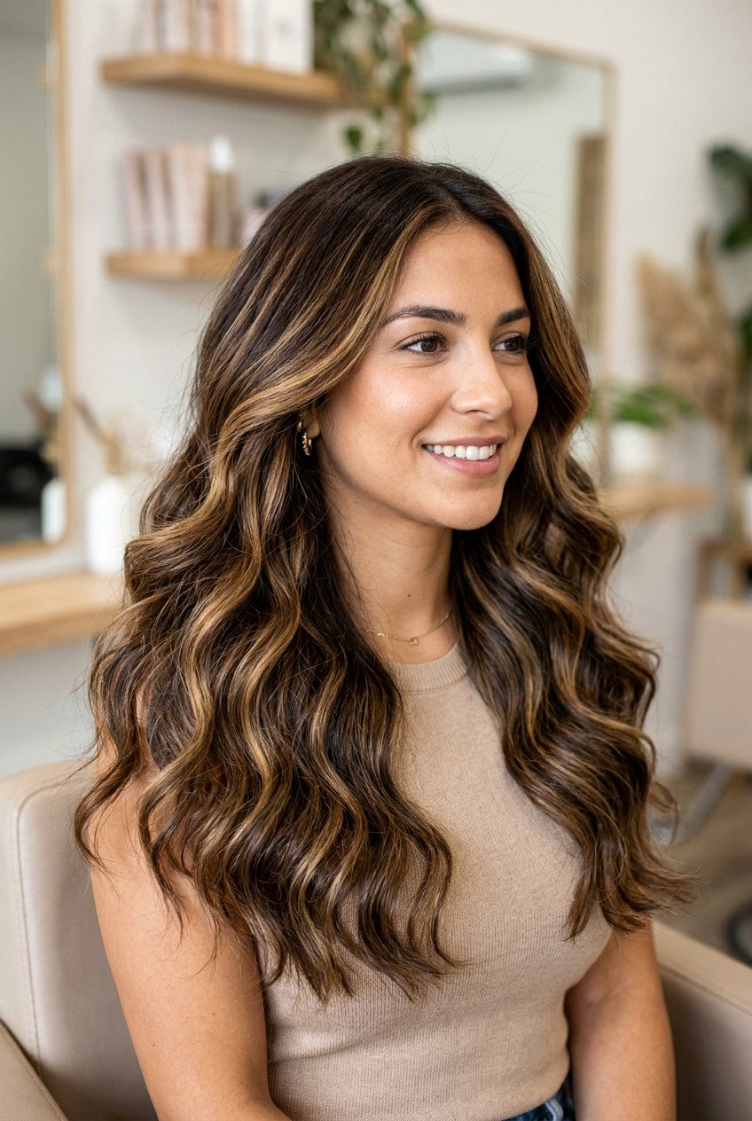 Bronde caramel highlights on dark hair - 20 caramel highlights on dark hair - 20 caramel highlights on dark hair