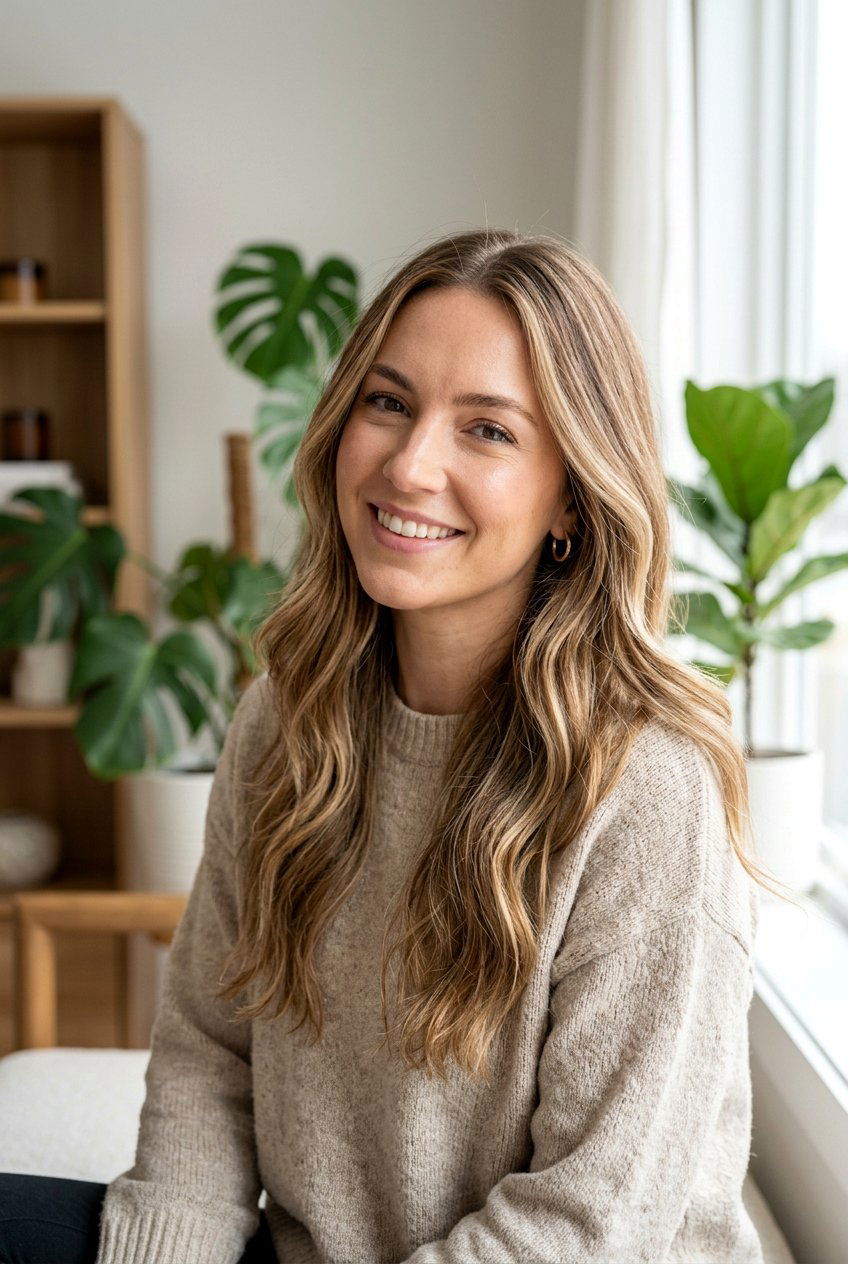 Bronde hair color with subtle highlights - 20 natural looking highlights - 20 natural looking highlights