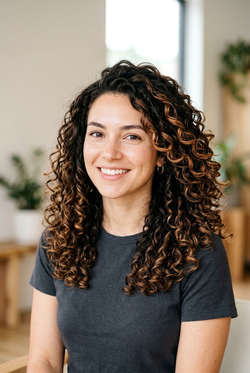 Bronze Balayage On Dark Brown Curly Hair - 20 bronze balayage on dark brown hair - 20 bronze balayage on dark brown hair