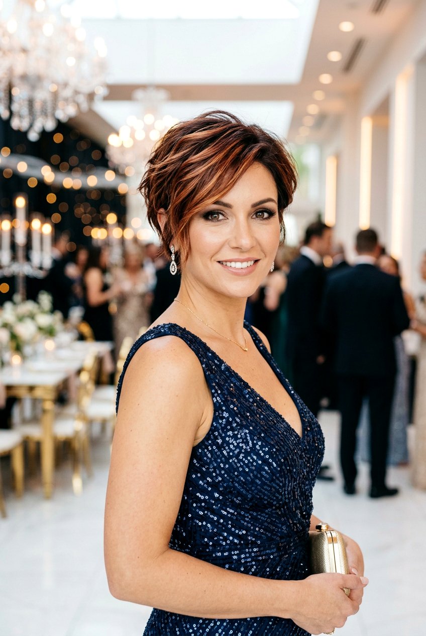 Bronze Balayage Short Pixie Bob - 20 brunette balayage for pixie bob - 20 brunette balayage for pixie bob