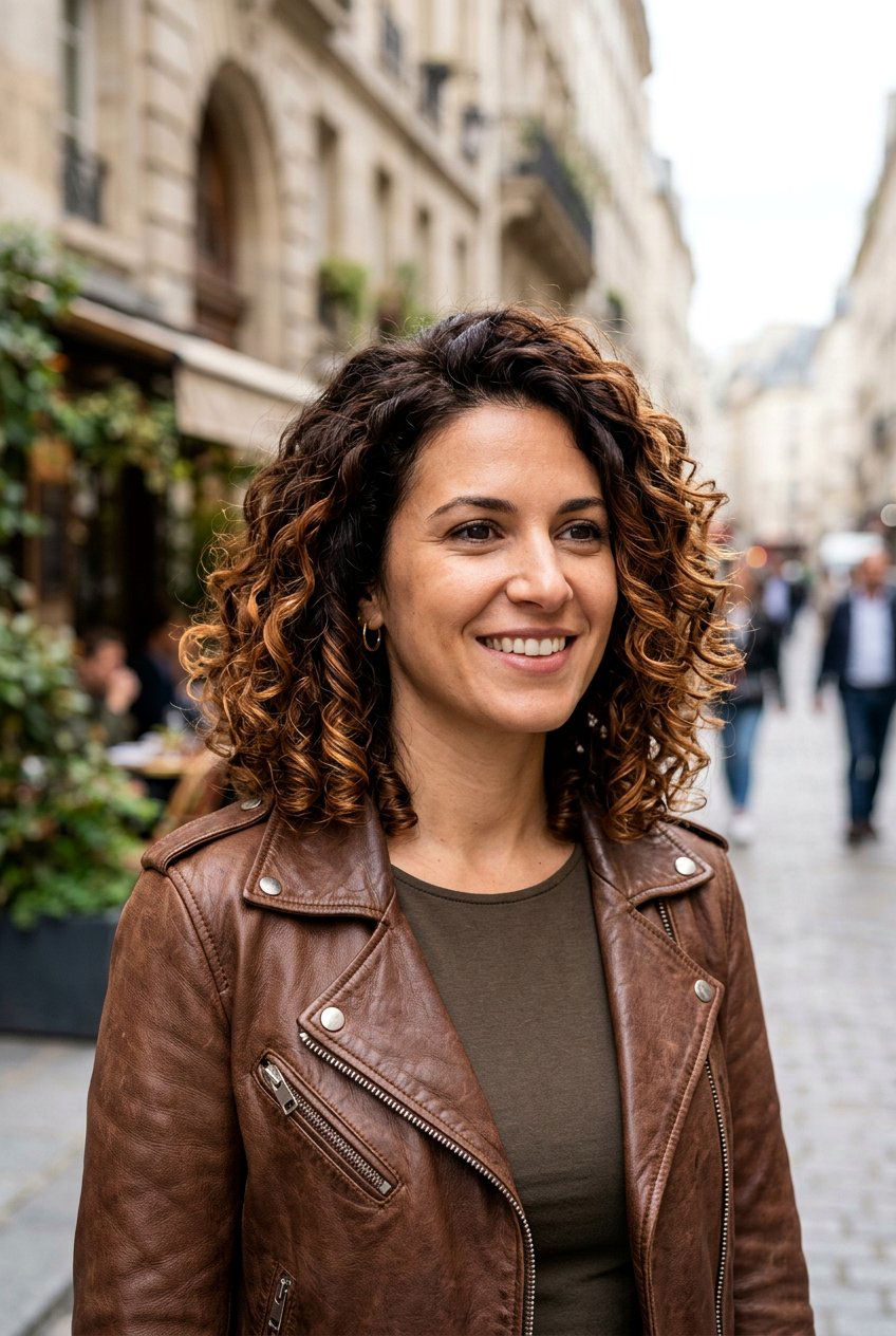 Bronze Brunette Balayage Curly Bob - 20 brunette balayage for curly bob - 20 brunette balayage for curly bob