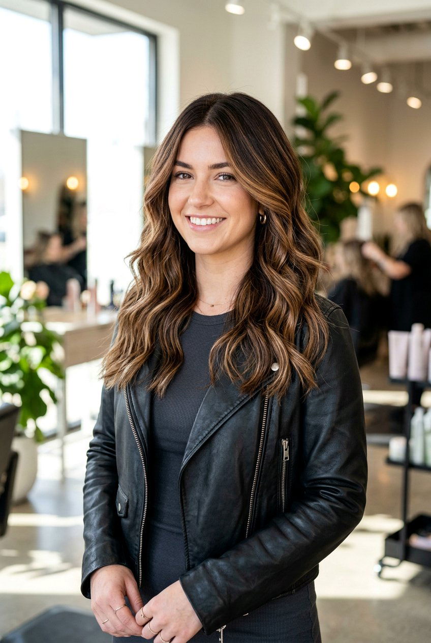Bronze Brunette Balayage Root Melt - 20 brunette balayage with root melt - 20 brunette balayage with root melt