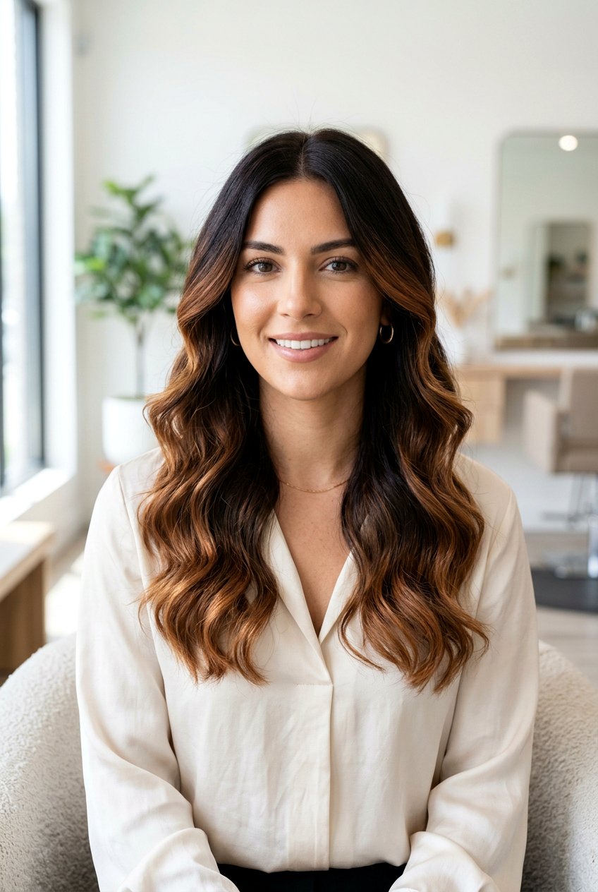 Bronze Ombre Balayage On Dark Brown Hair - 20 bronze balayage on dark brown hair - 20 bronze balayage on dark brown hair