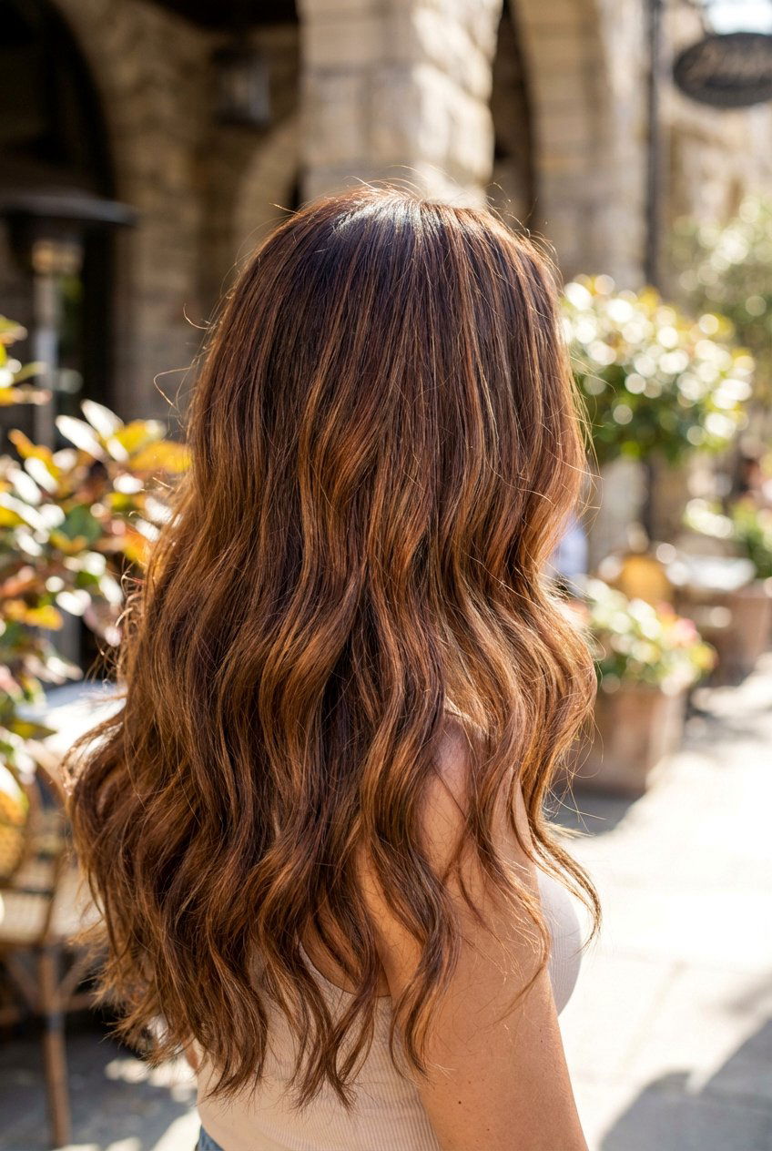 Bronze brunette hair - 20 brunette hair ideas for winter - 20 brunette hair ideas for winter