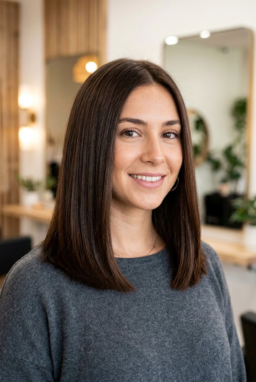 Brown Blunt Shoulder Length Haircut - 20 blunt shoulder length haircut - 20 blunt shoulder length haircut