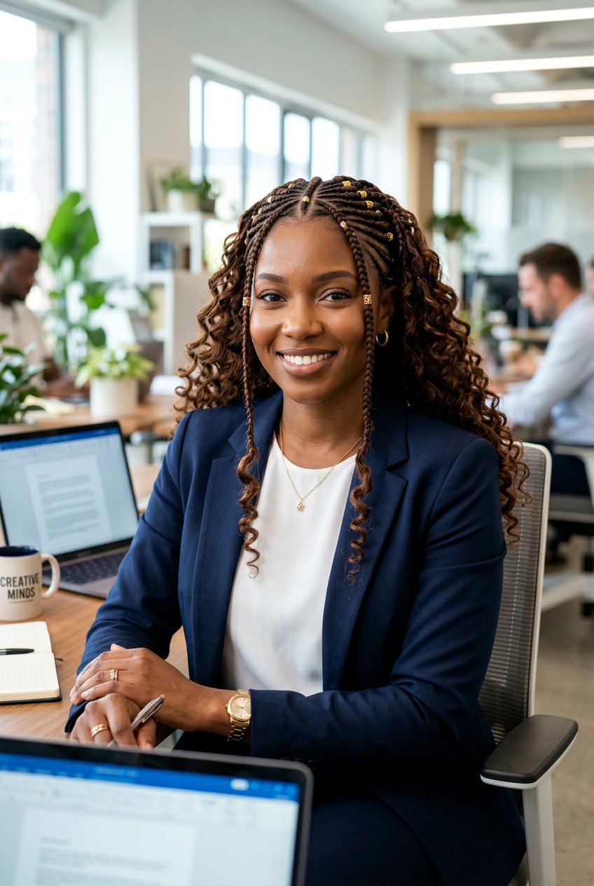 Brown Boho Fulani Braids - 20 boho fulani braids - 20 boho fulani braids