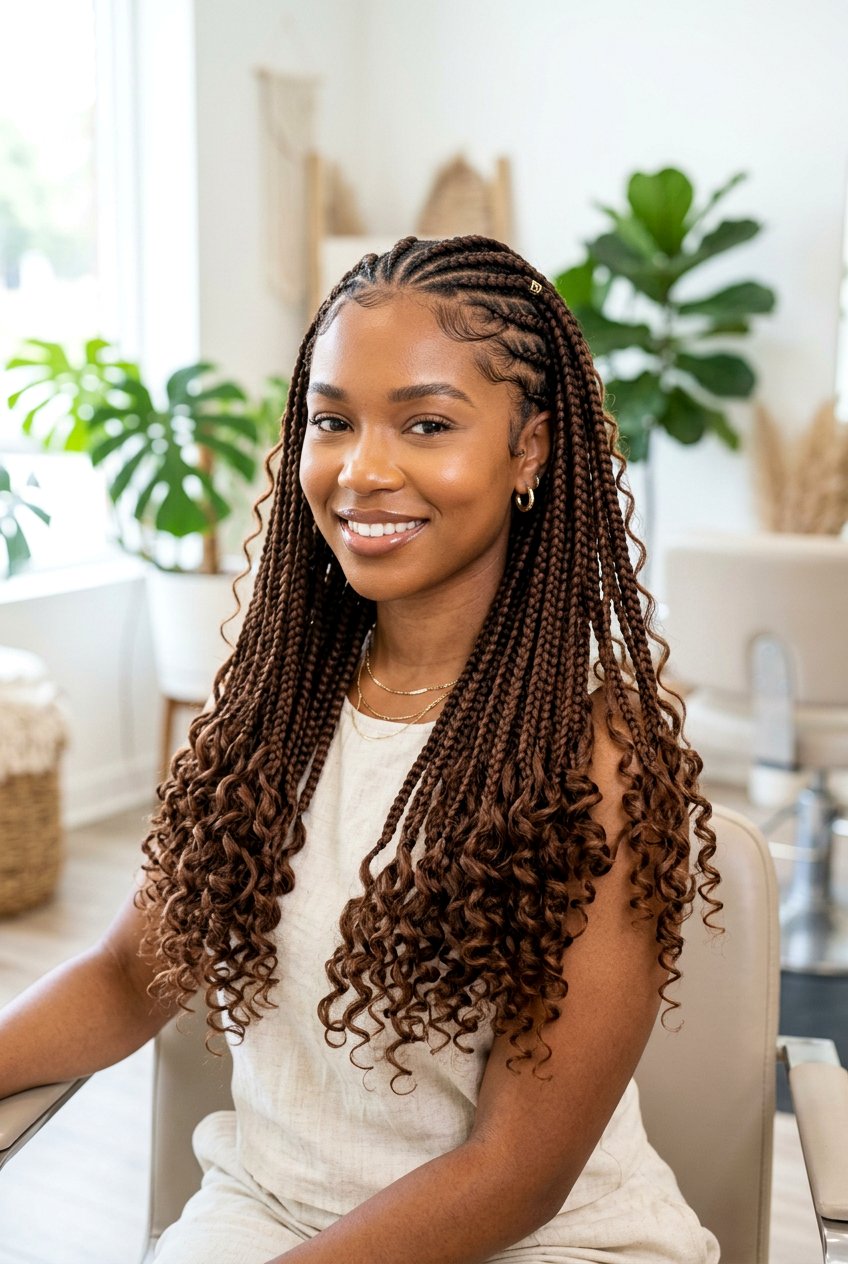 Brown Goddess Braids - 20 goddess braids hairstyles - 20 goddess braids hairstyles