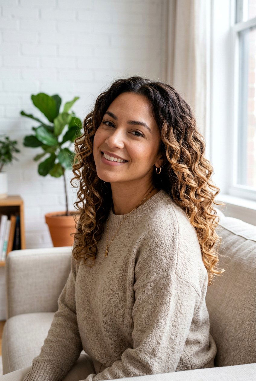 Brown to Mocha Blonde Soft Ombre - 20 soft ombre on brown hair - 20 soft ombre on brown hair