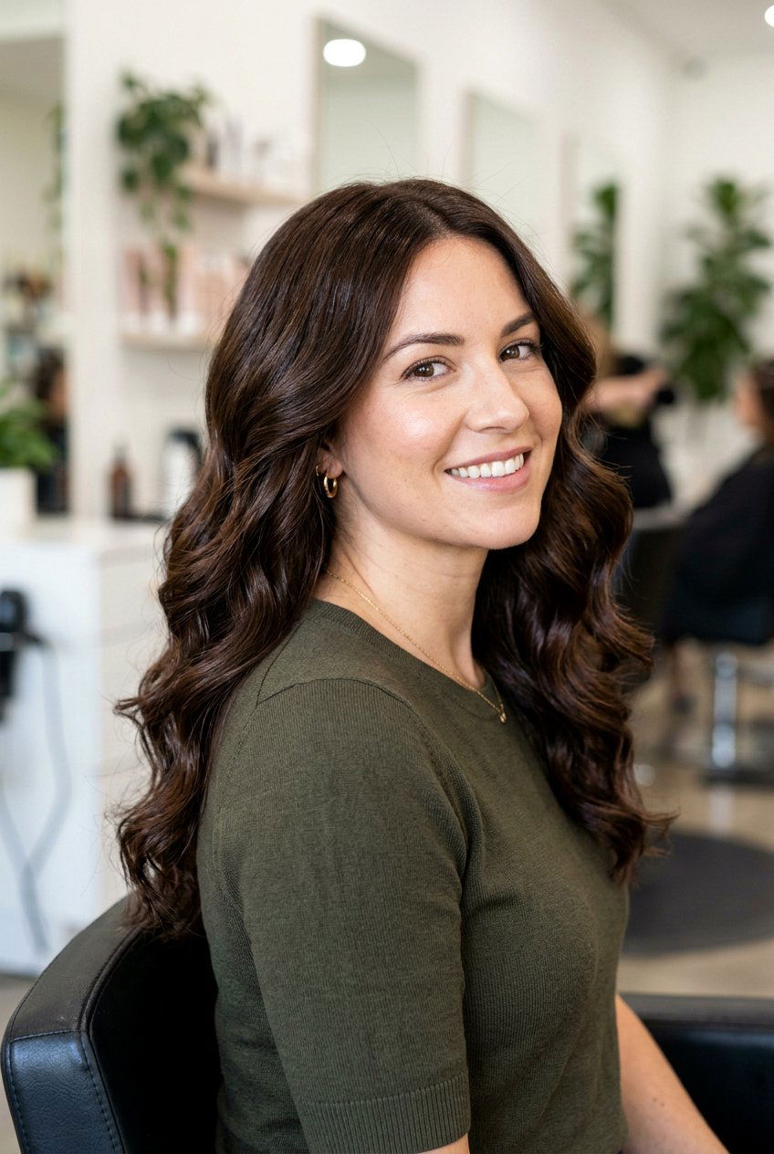 Brunette Body Wave Perm - 20 body wave perm hairstyles - 20 body wave perm hairstyles