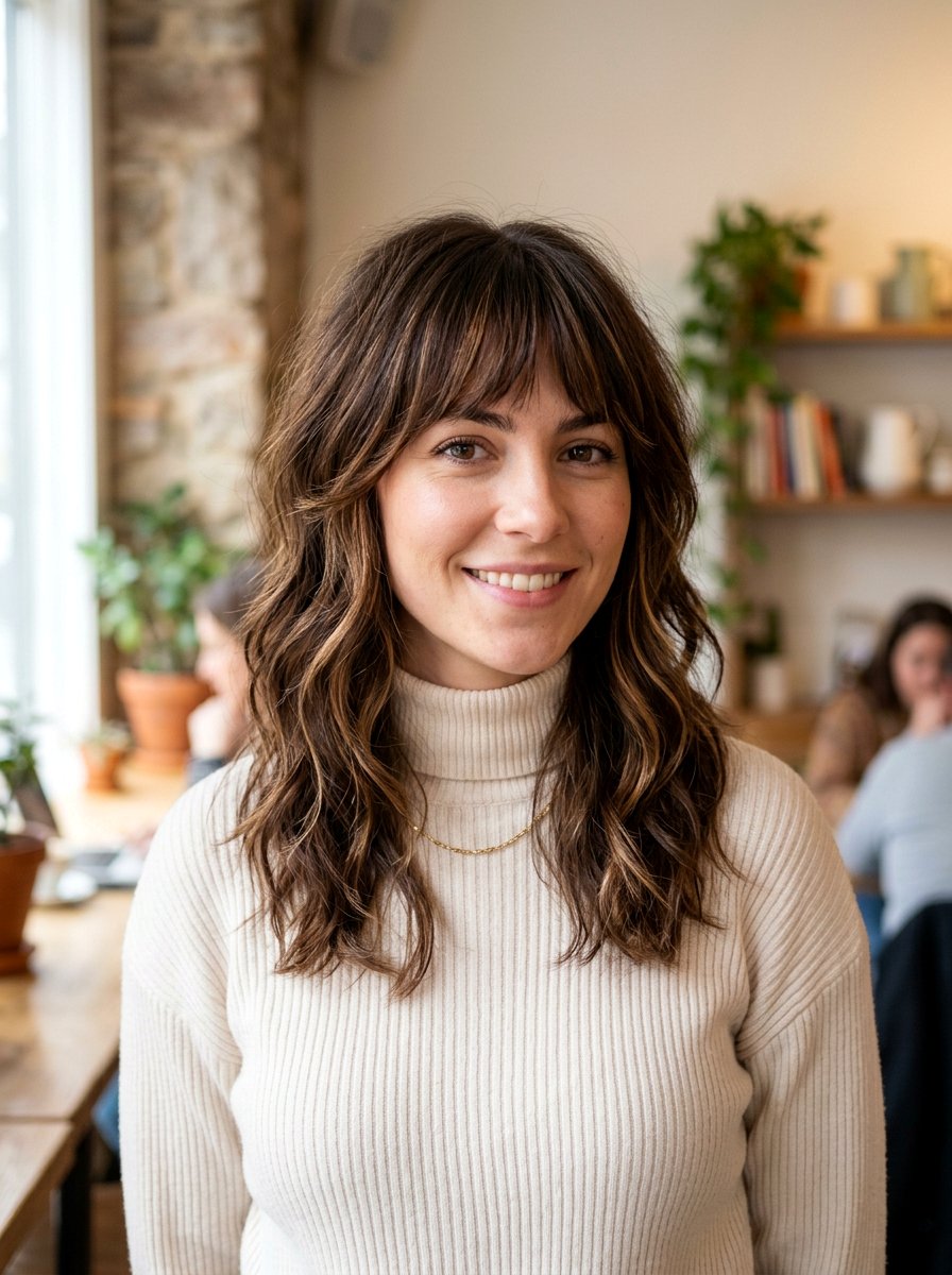 Brunette French Shag Haircut - 20 french shag haircut for women - 20 french shag haircut for women