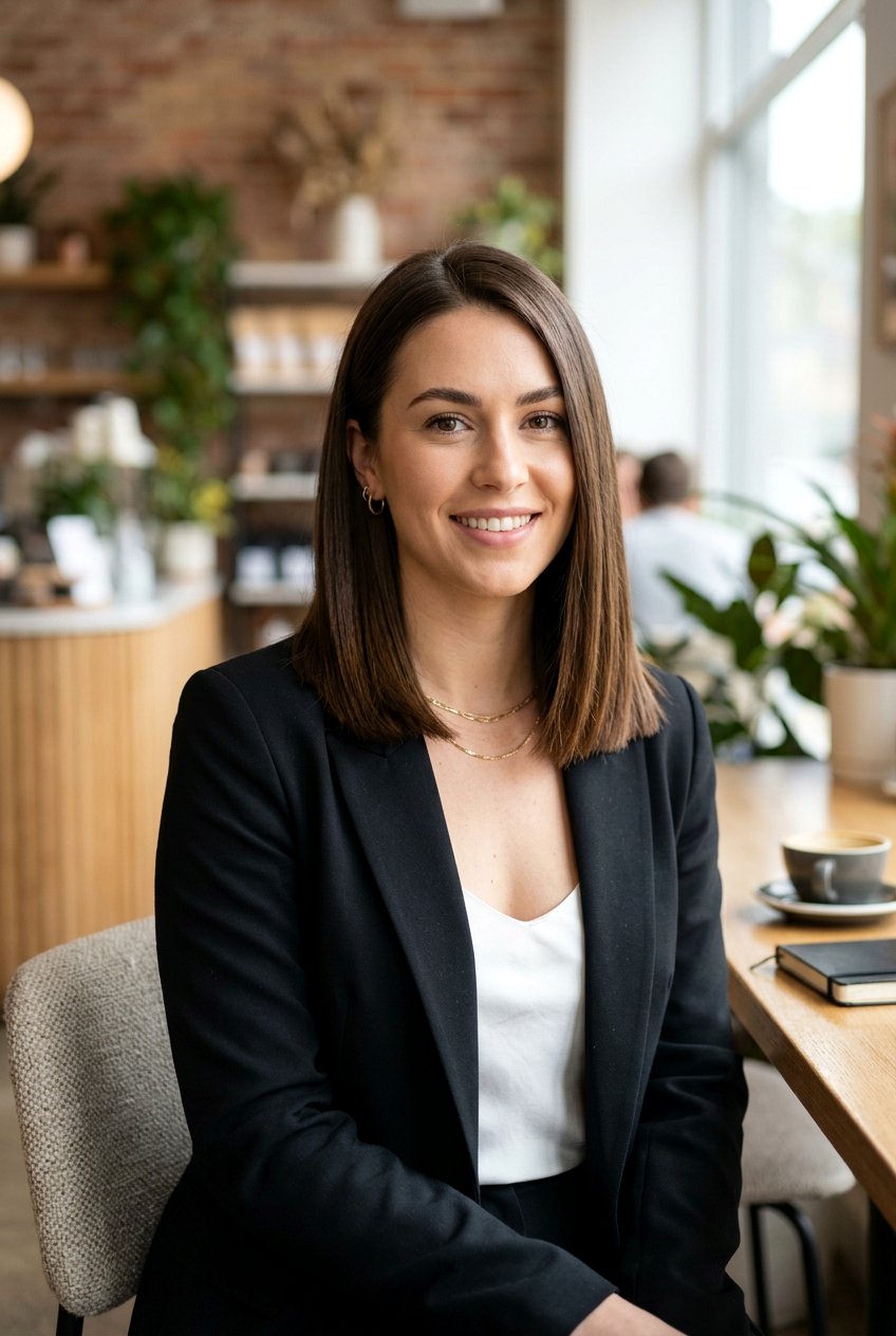 Brunette Lob With Blunt Ends - 20 salon brunette refresh ideas - 20 salon brunette refresh ideas