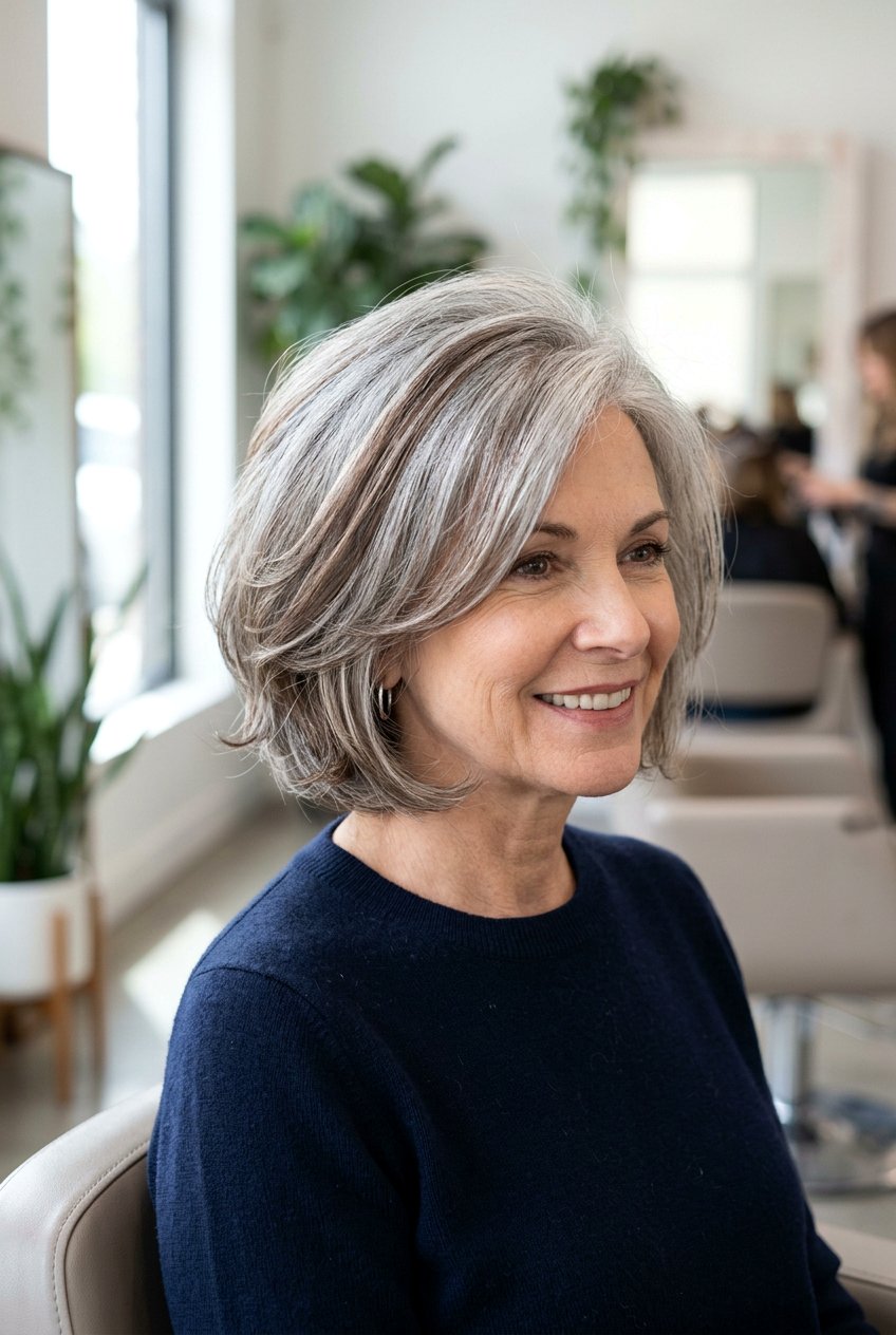 Brunette Lowlights For Fine Gray Hair - 20 brunette lowlights for gray hair - 20 brunette lowlights for gray hair