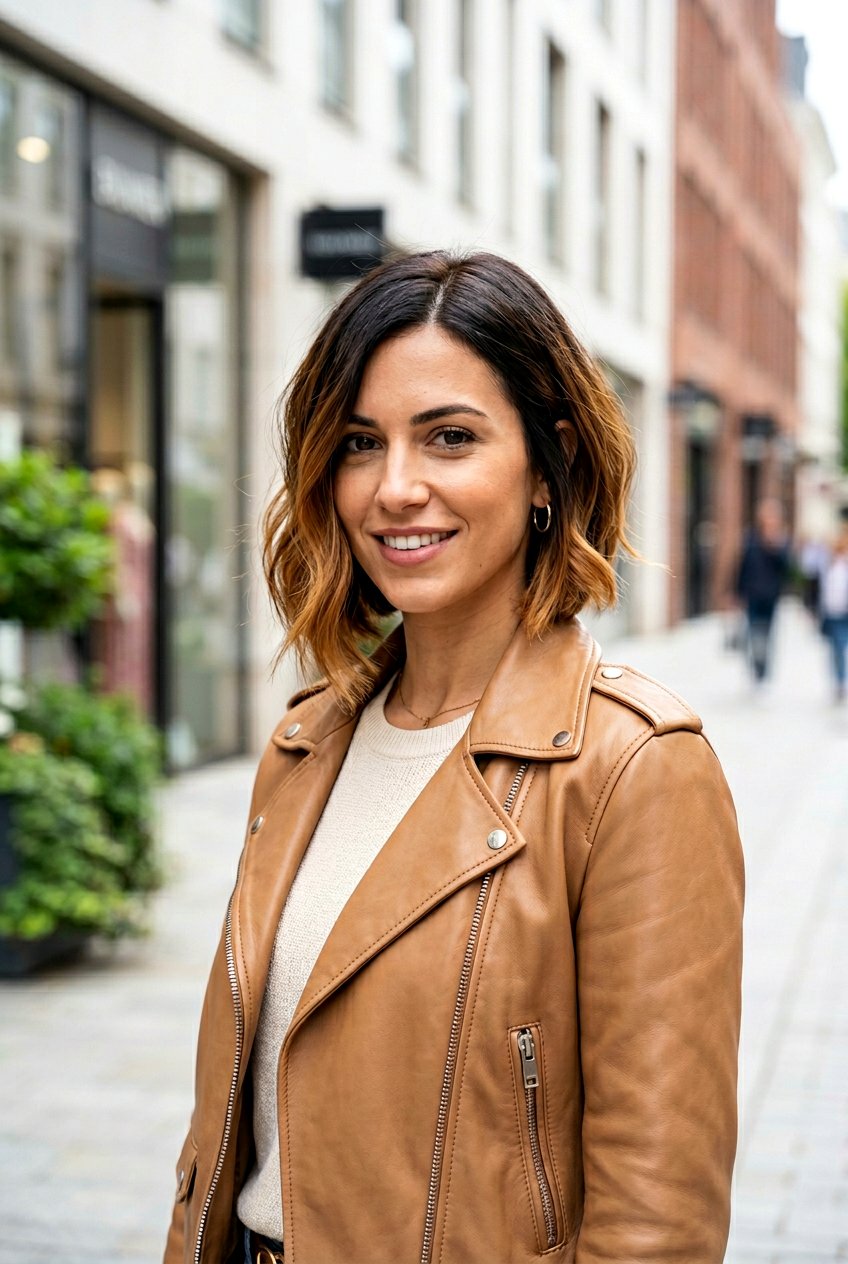 Brunette Ombre Bob Haircut - 20 hair color ideas for bob haircuts - 20 hair color ideas for bob haircuts