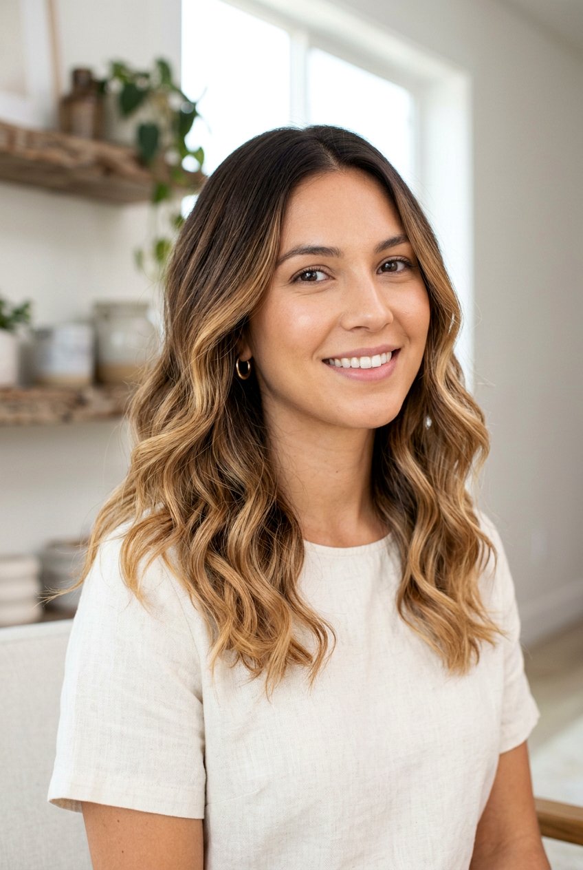 Brunette Ombre Hair on Medium Length Hair - 20 brunette hair makeover ideas - 20 brunette hair makeover ideas