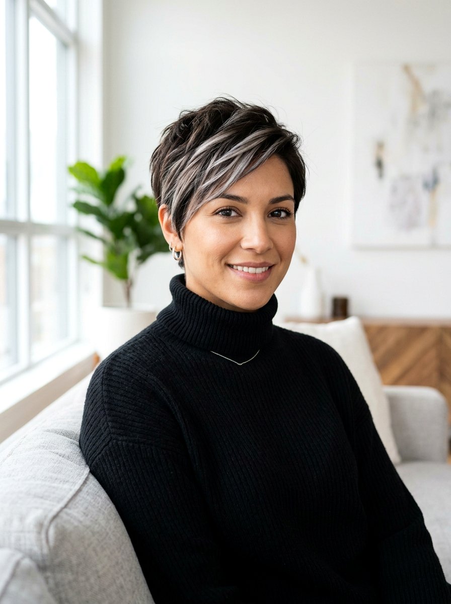 20 Gorgeous Winter Brunette With Cool Highlights Ideas