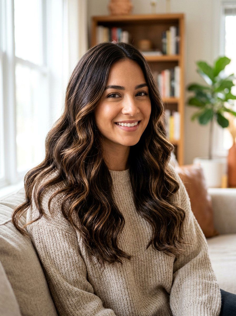 Brunette Soft Waves - 20 college girls soft waves hairstyle - 20 college girls soft waves hairstyle