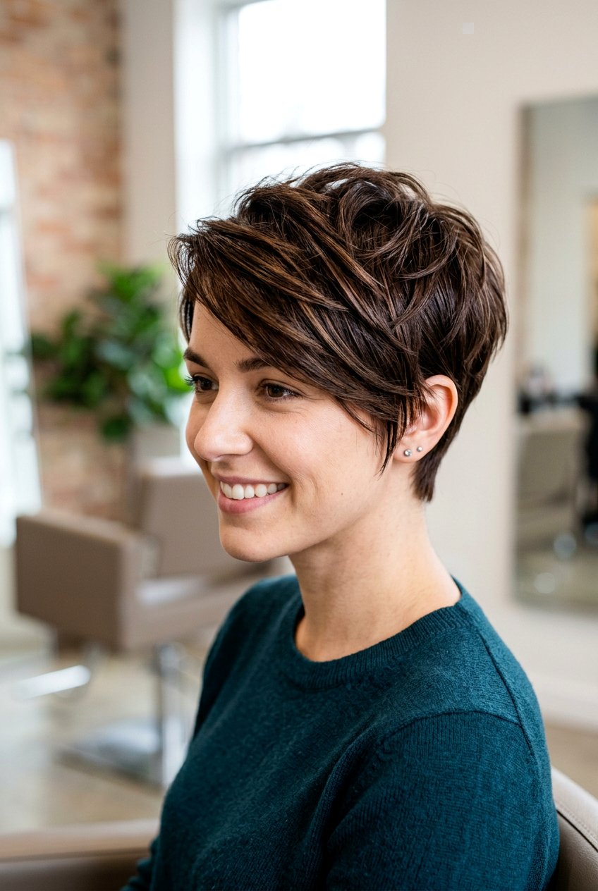 20 Gorgeous Textured Pixie Haircut Ideas for Bold Women