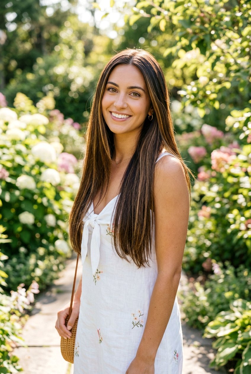 Brunette With Golden Brown Highlights - 20 natural brunette highlights - 20 natural brunette highlights