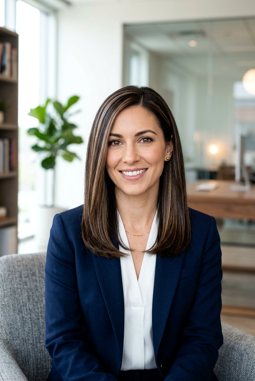 Brunette With Mocha Highlights - 20 natural brunette highlights - 20 natural brunette highlights