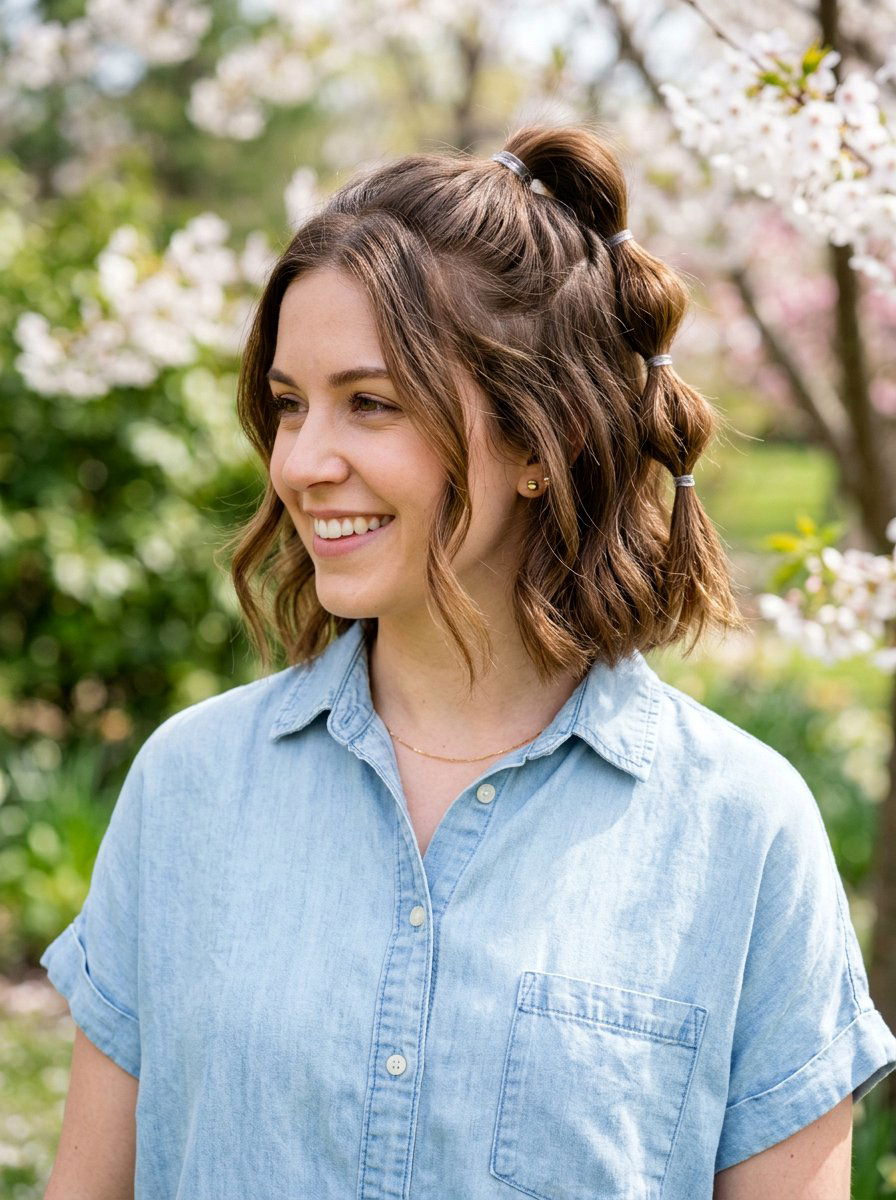 Bubble Braid Bob - 20 easy bob styling ideas for women - 20 easy bob styling ideas for women