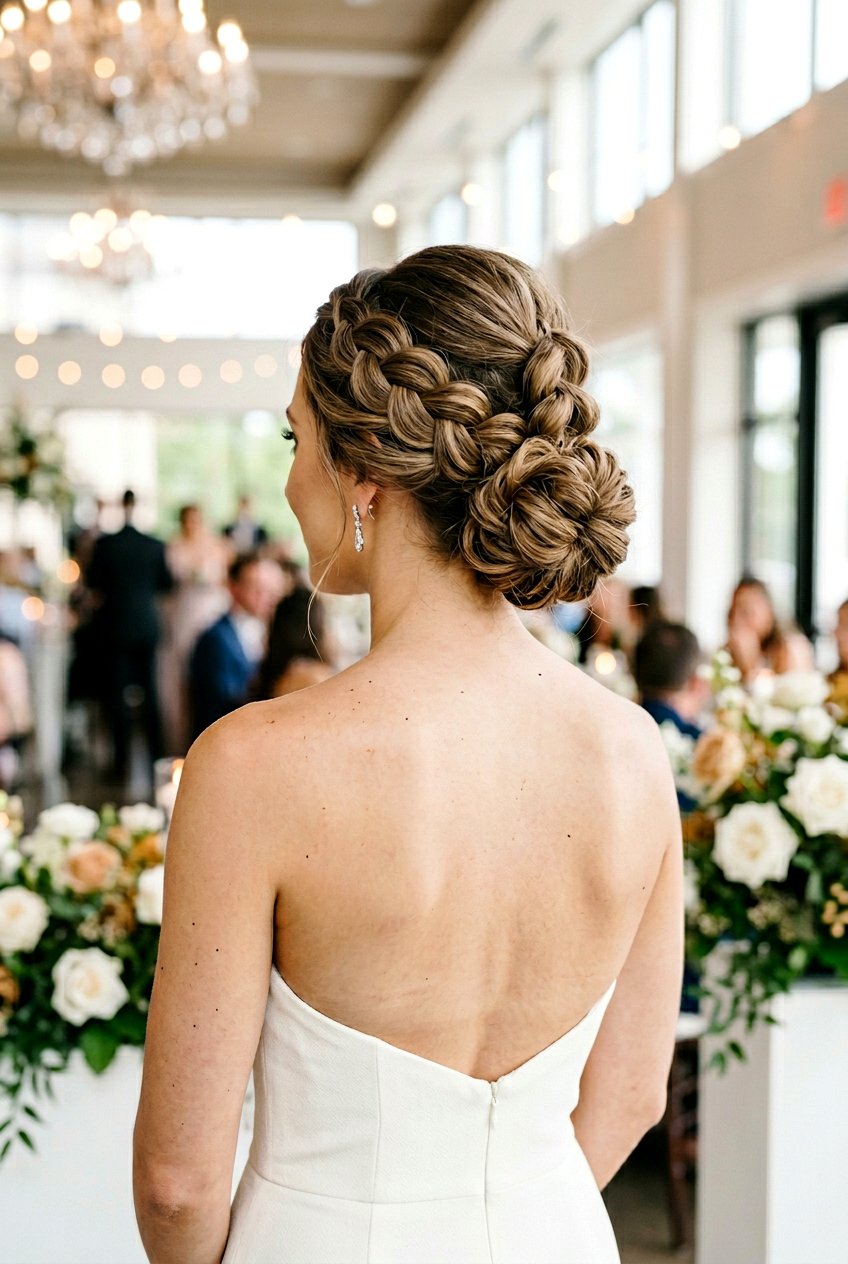 Bubble Braid Bun - 20 prom hairstyle with bubble braid - 20 prom hairstyle with bubble braid