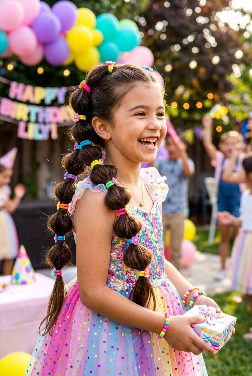 Bubble Braid For Kids - 20 birthday braid styles for girls - 20 birthday braid styles for girls
