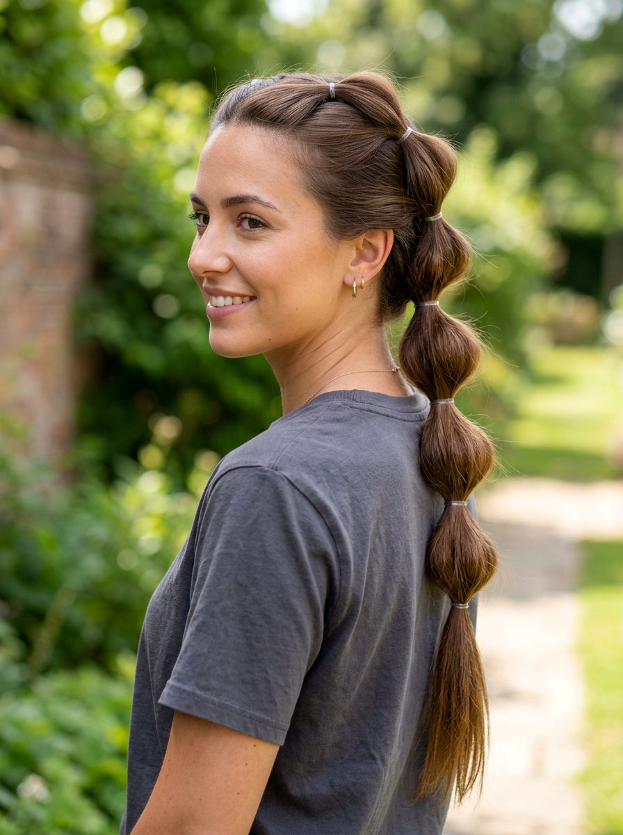 Bubble Braid For Long Straight Hair - 20 quick hairstyle for long straight layers - 20 quick hairstyle for long straight layers