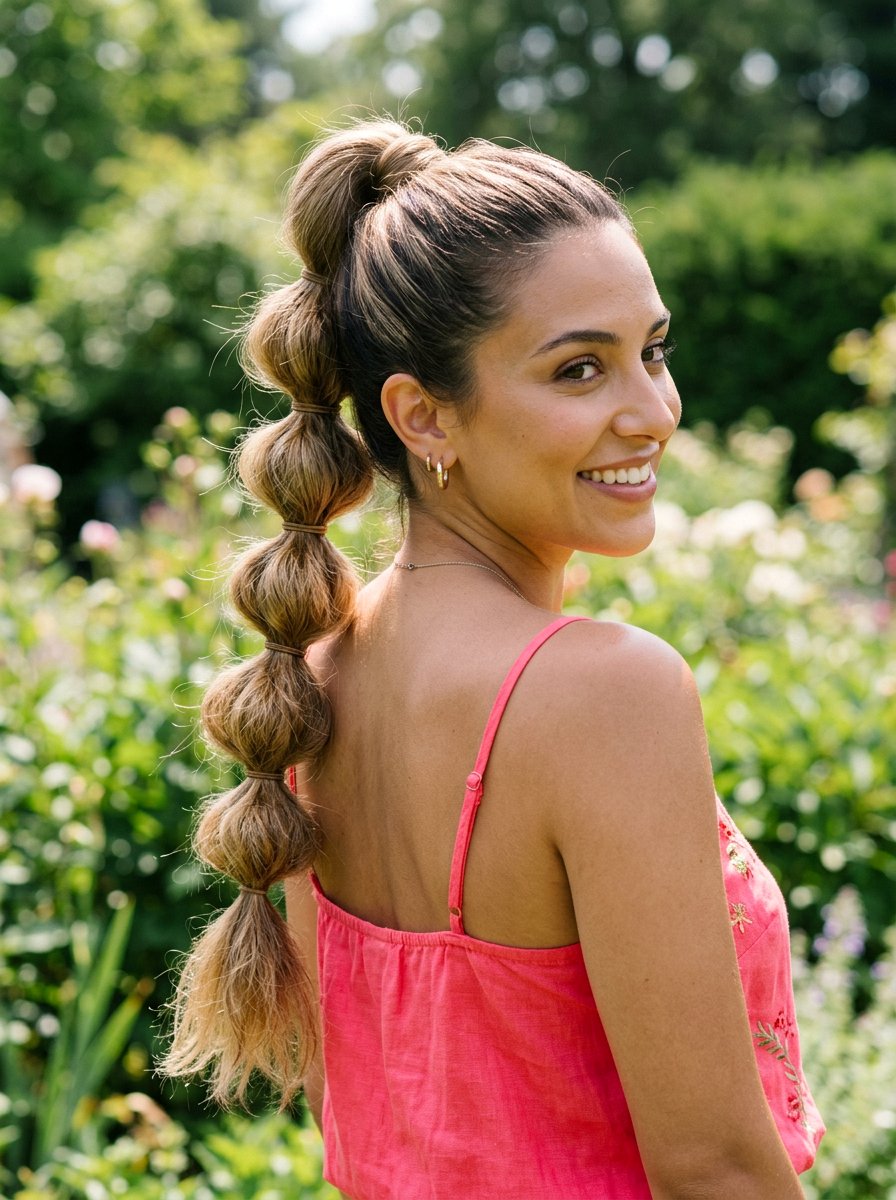 Bubble Braid For Medium Hair - 20 easy hairstyle for shoulder length layers - 20 easy hairstyle for shoulder length layers