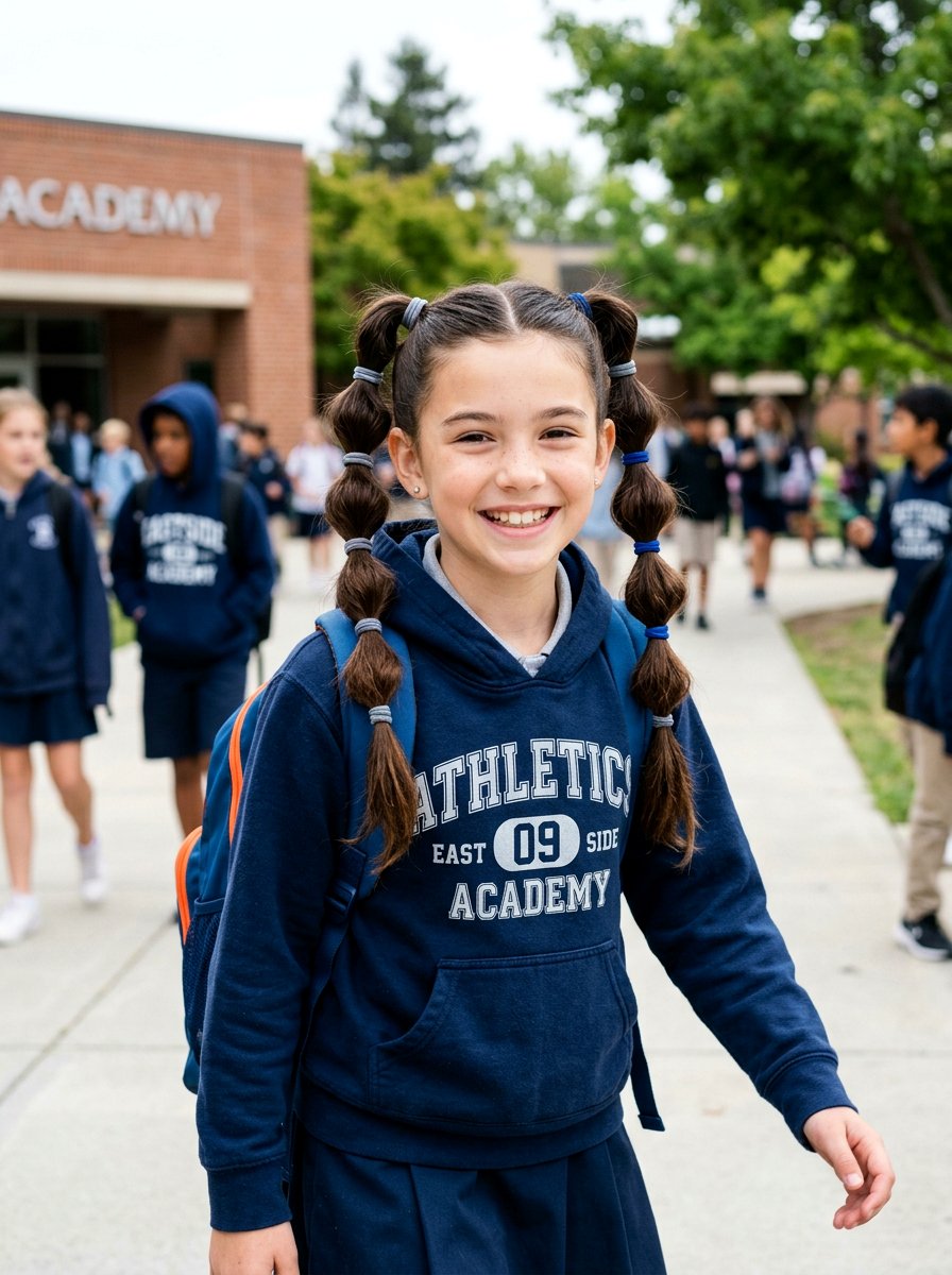 Bubble Braid High Pigtails - 20 school bubble braid hairstyle - 20 school bubble braid hairstyle