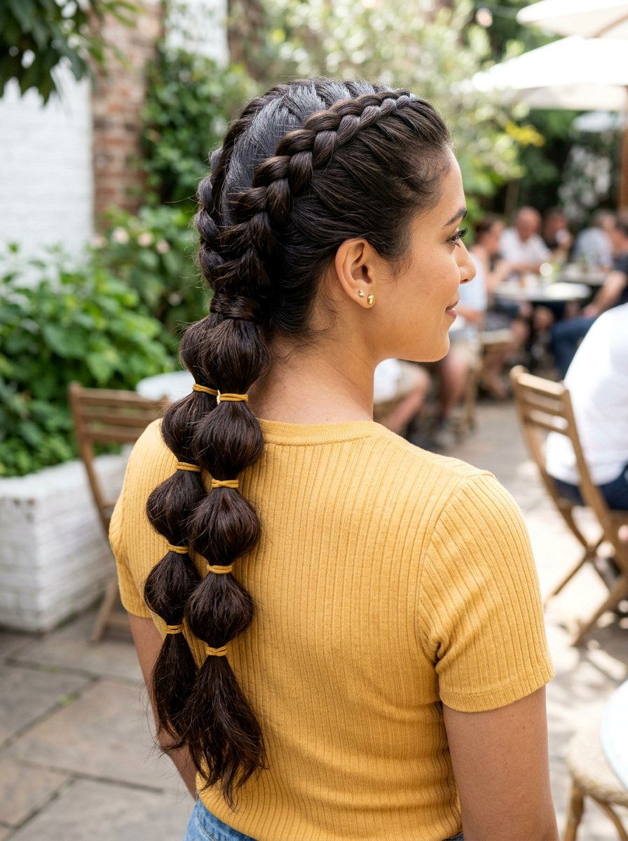 Bubble Braid Meeting Hairstyle - 20 easy meeting hairstyle for women - 20 easy meeting hairstyle for women