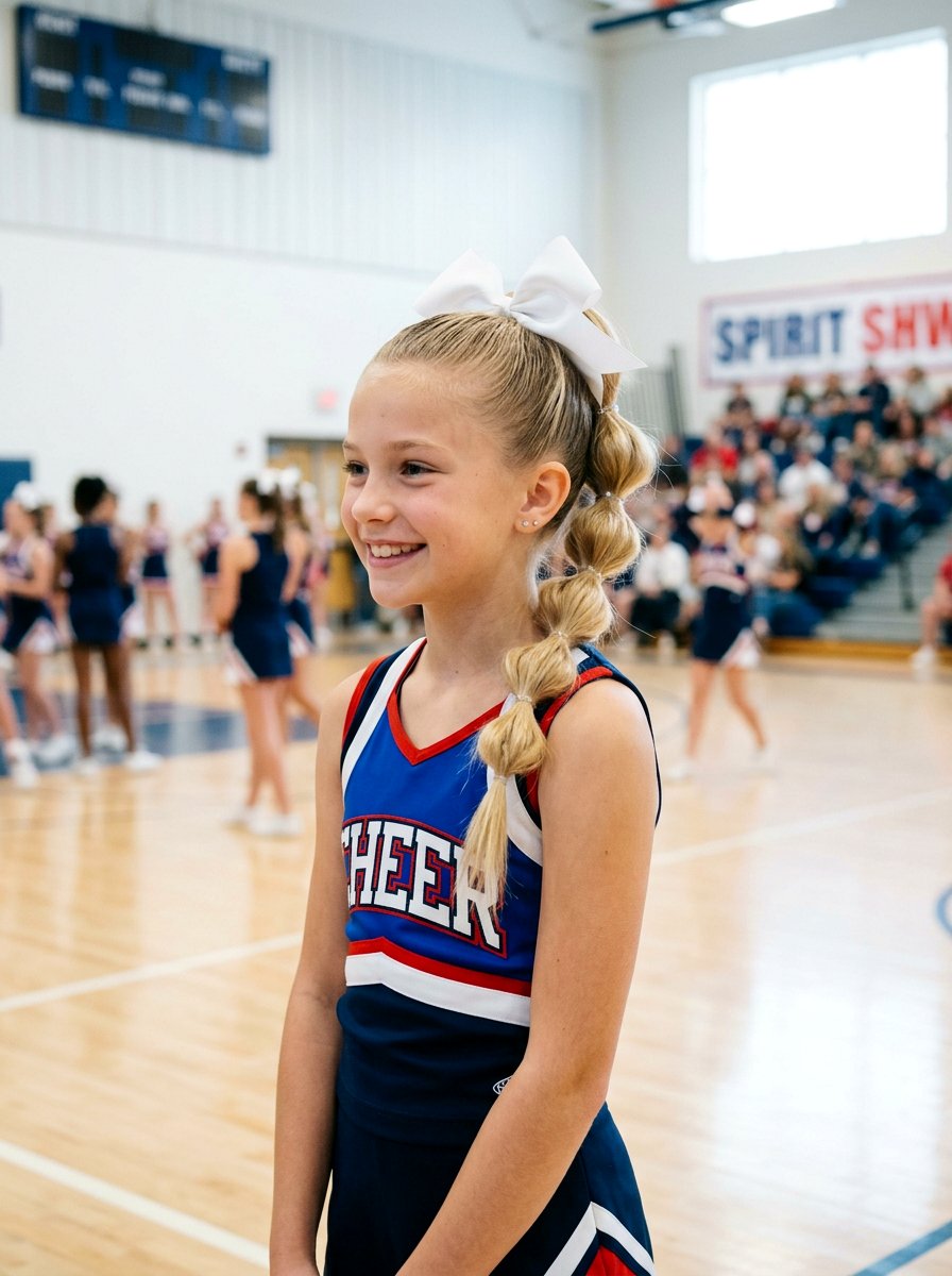 Bubble Braid Ponytail - 20 viral school hairstyle ideas - 20 viral school hairstyle ideas