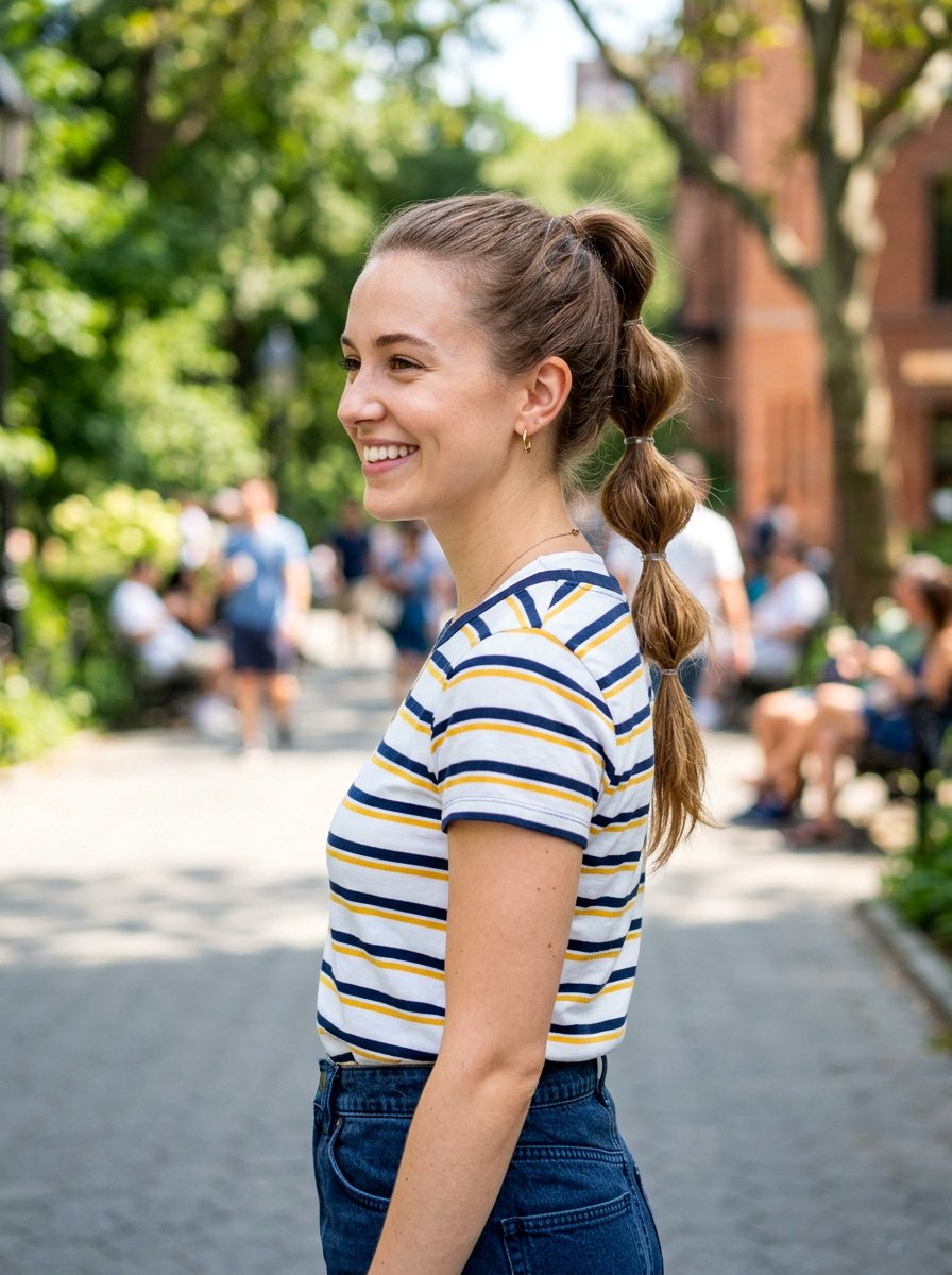 Bubble Braid Ponytail For Fine Hair - 20 quick hairstyle for fine limp hair - 20 quick hairstyle for fine limp hair