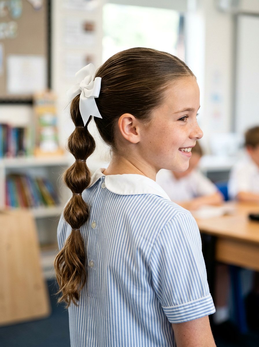 20 Fun School Bubble Braid Hairstyle Ideas for Every Student