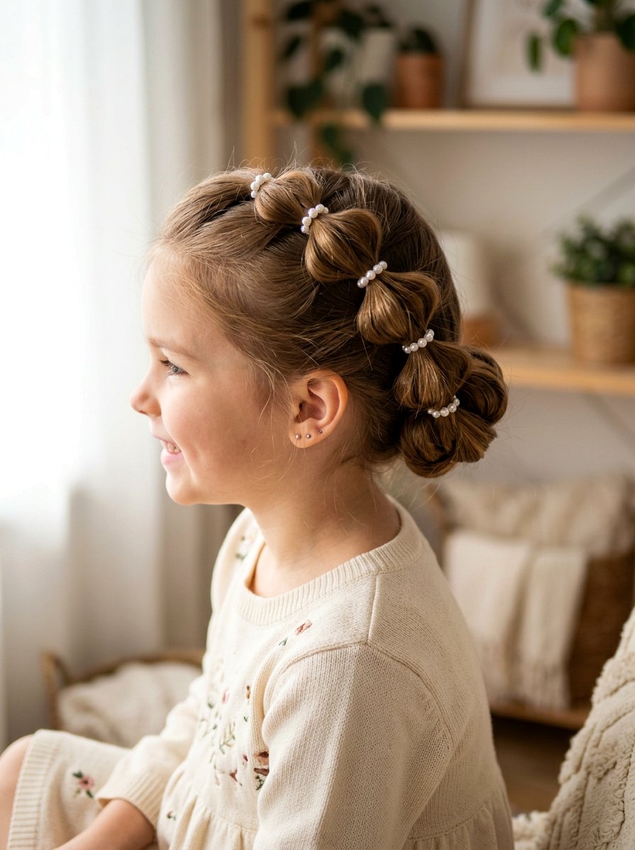 Bubble Braid Updo - 20 pageant updo for little girls - 20 pageant updo for little girls