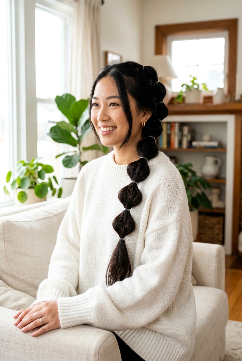 Bubble Braid for Long Hair - 20 airplane braid hairstyle for long hair - 20 airplane braid hairstyle for long hair