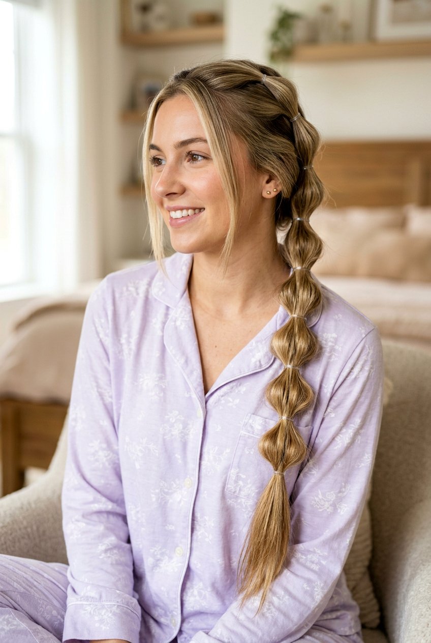 Bubble Braid - 20 bedtime braid for long layers - 20 bedtime braid for long layers
