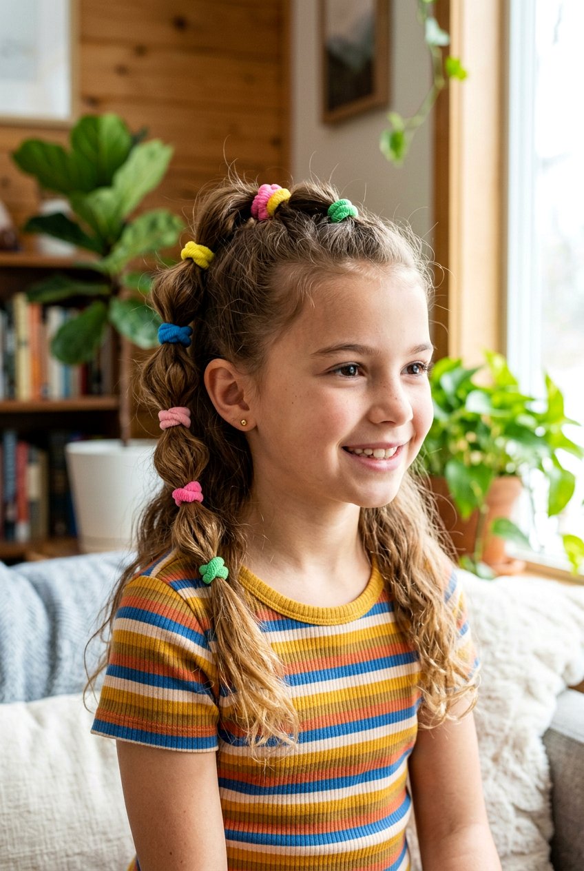 Bubble Braided Half Up For School - 20 braided half up hairstyle for school - 20 braided half up hairstyle for school