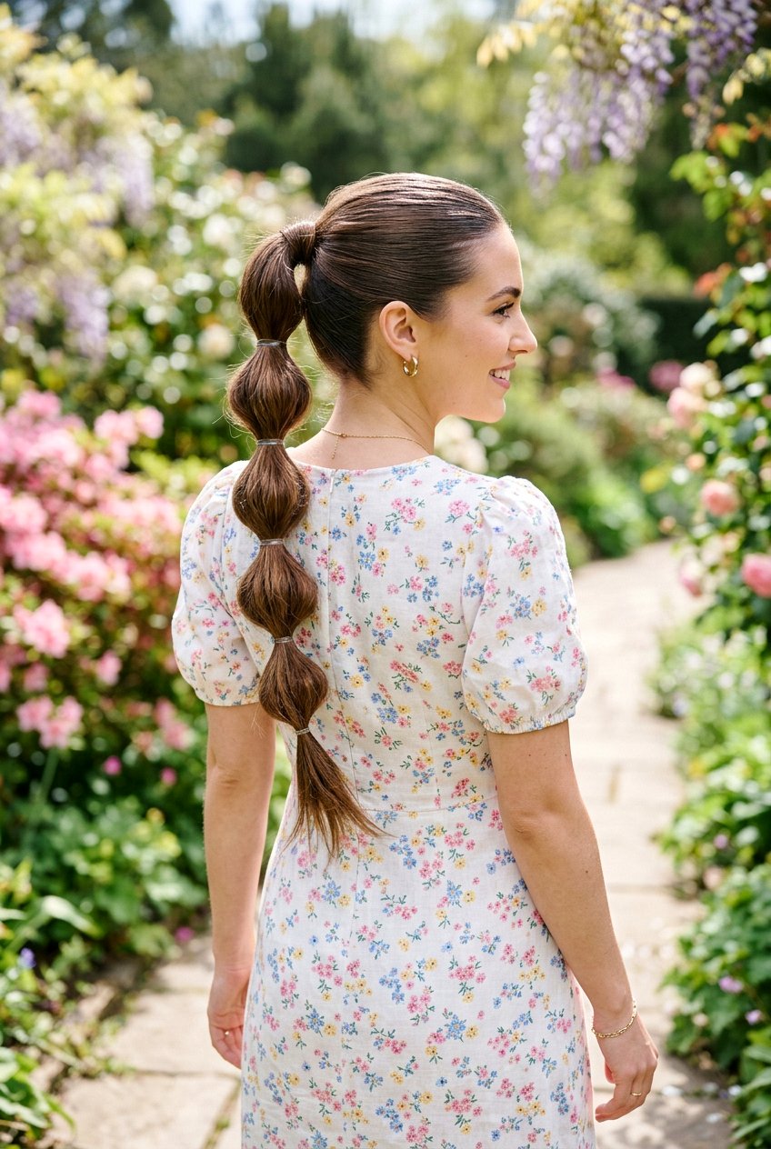 Bubble Braided Ponytail - 20 braided ponytail for wedding guest - 20 braided ponytail for wedding guest