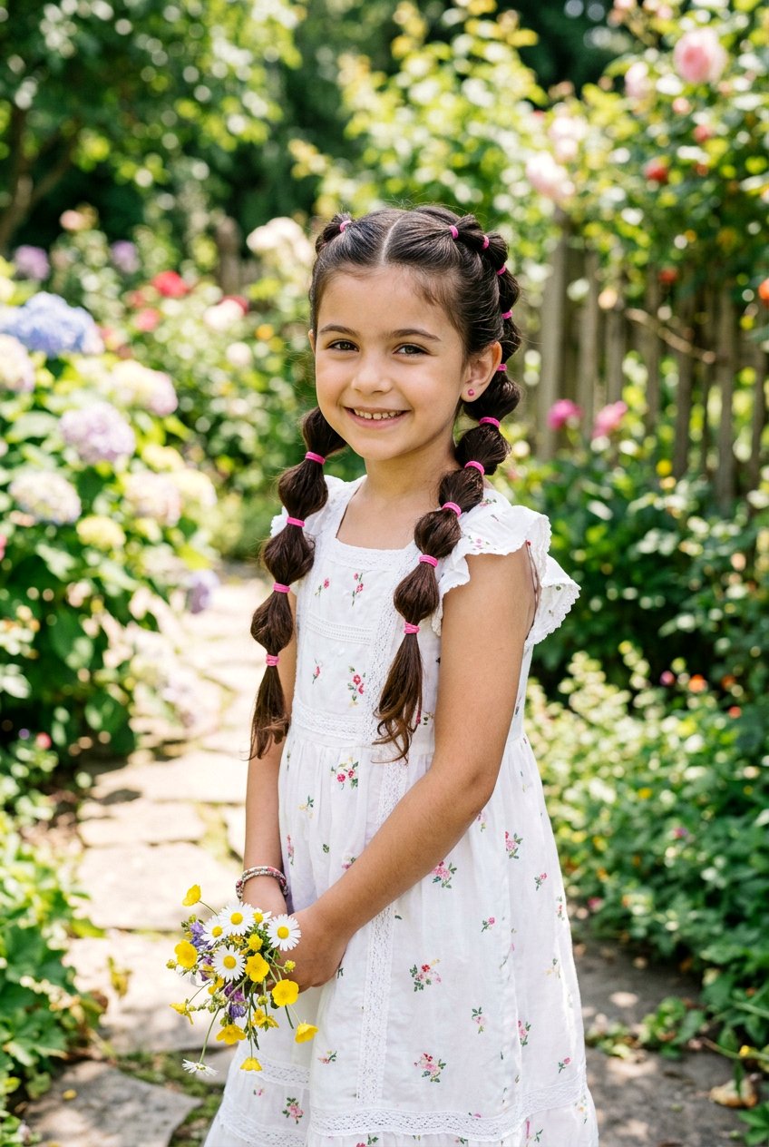 Bubble Braids Kids - 20 easy rubber band styles for kids - 20 easy rubber band styles for kids