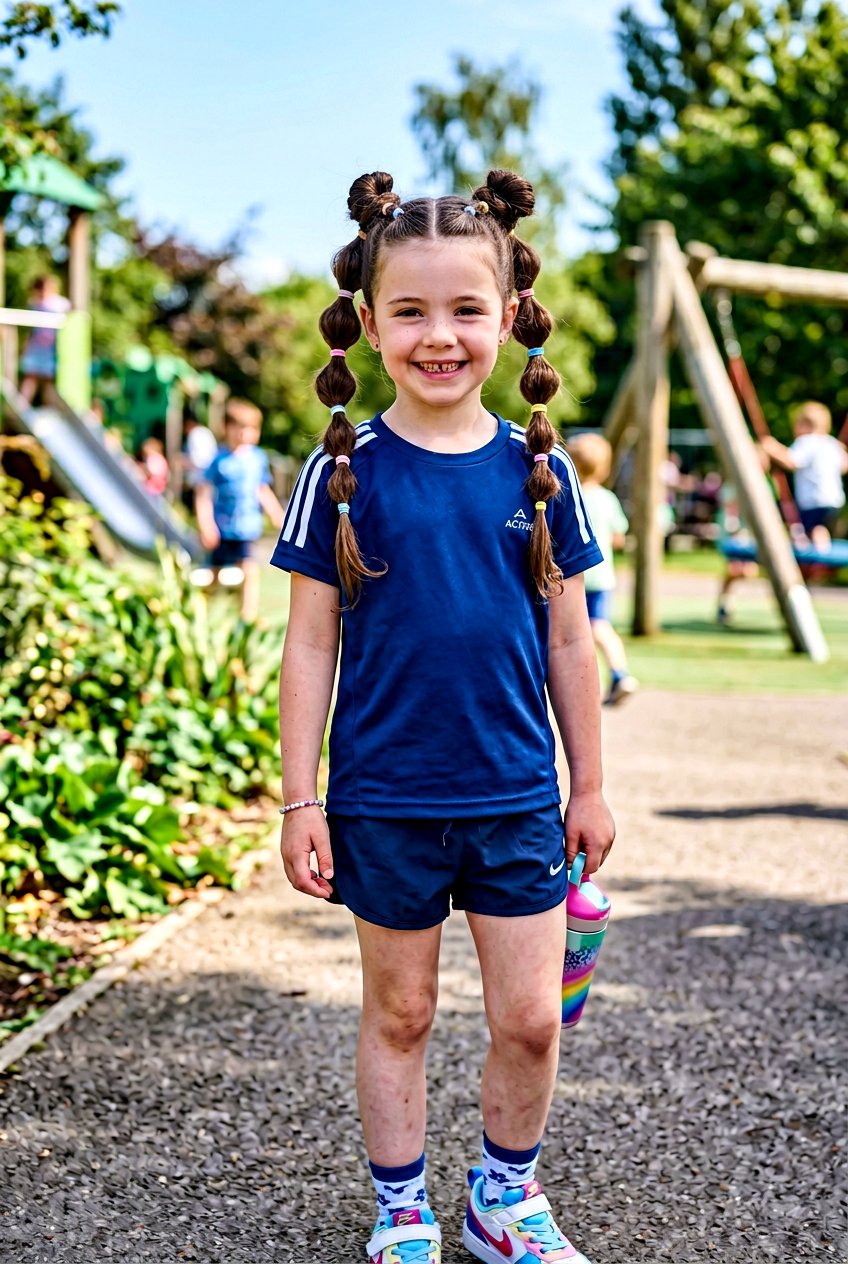 Bubble Braids With Buns For Kids - 20 bubble braids for girls - 20 bubble braids for girls