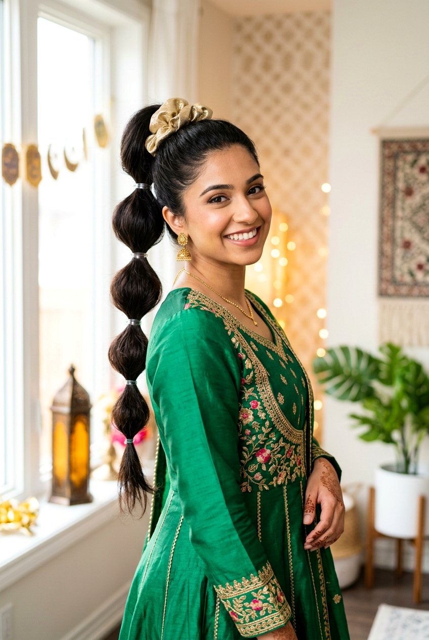 Bubble Eid Ponytail Hairstyle - 20 eid ponytail hairstyle - 20 eid ponytail hairstyle