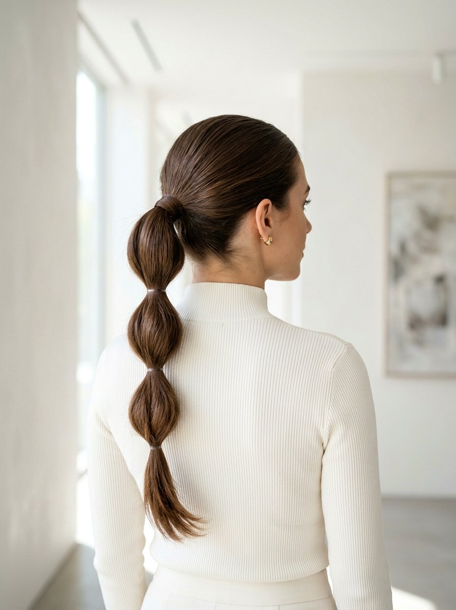 Bubble Ponytail - 20 glamorous ponytail hairstyle ideas - 20 glamorous ponytail hairstyle ideas