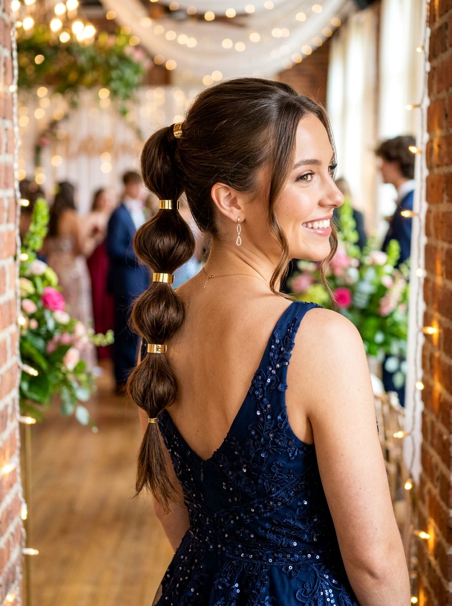 Bubble Ponytail - 20 homecoming hairstyles with ponytail - 20 homecoming hairstyles with ponytail