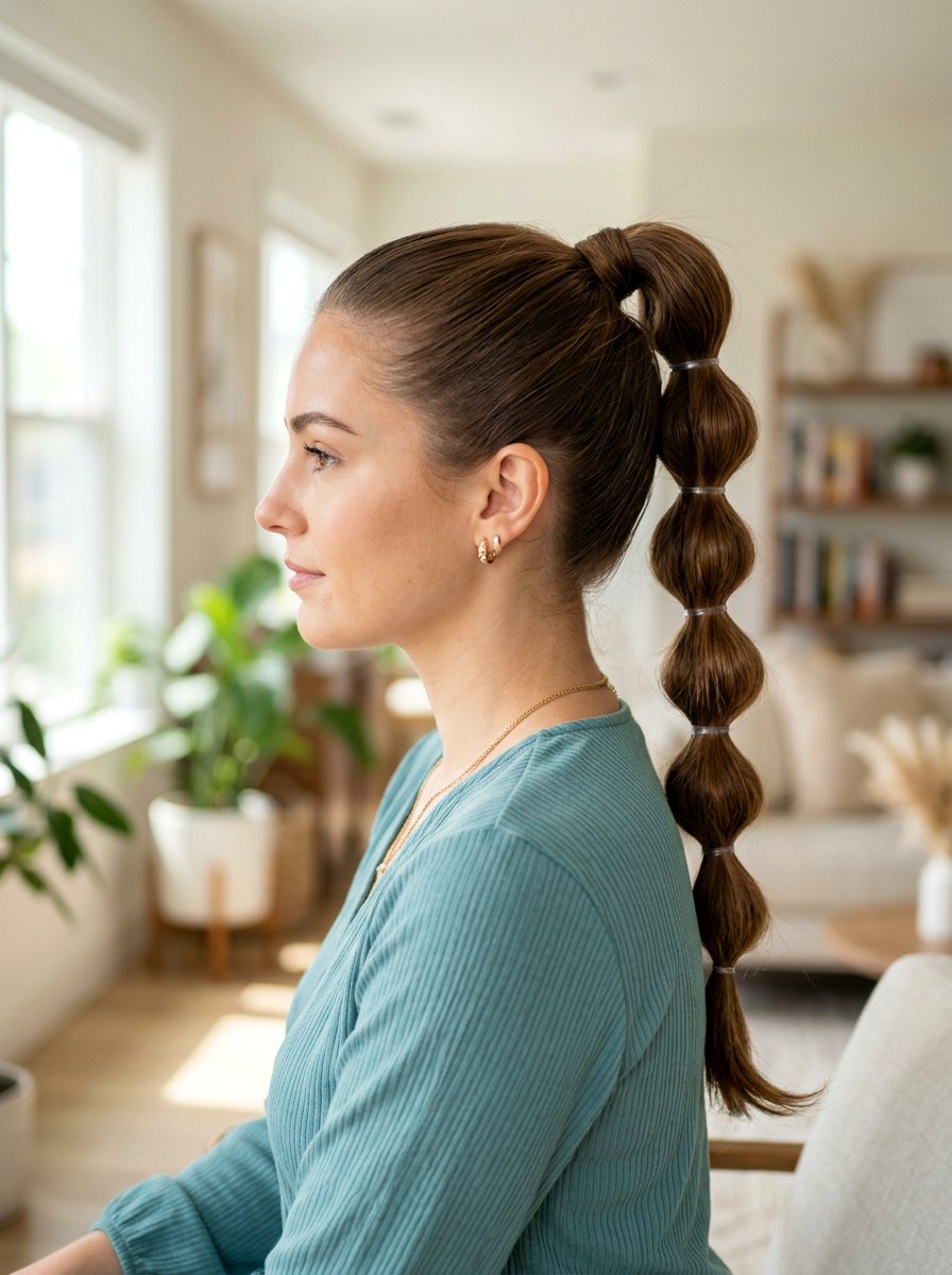 Bubble Ponytail - 20 neat job interview ponytail - 20 neat job interview ponytail