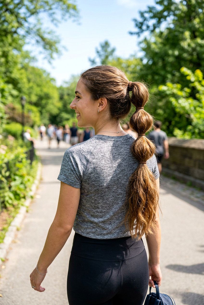 Bubble Ponytail For Brunch - 20 brunch hairstyles for women - 20 brunch hairstyles for women